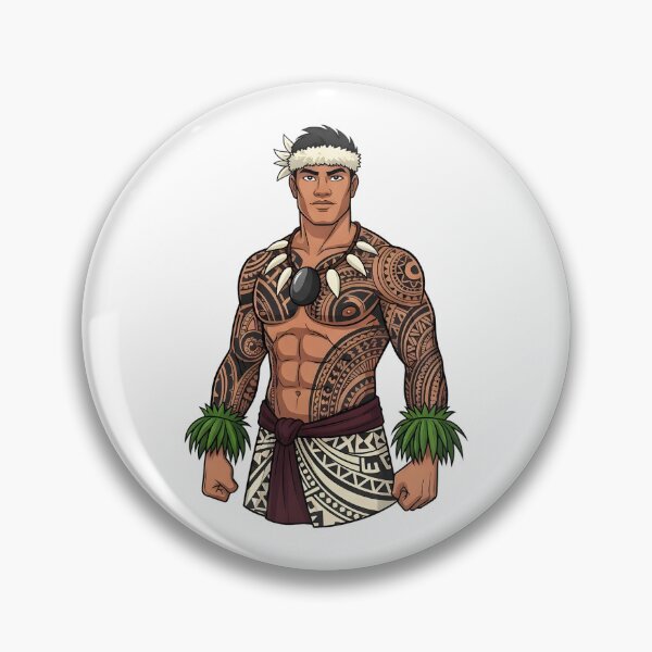 Item preview, Polynesian Warrior | Parkour art designed and sold by ebialonestar.