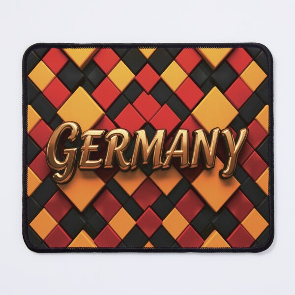 Item preview, Germany diamond jersey in red, yellow, and black designed and sold by Kimenta Fashion.