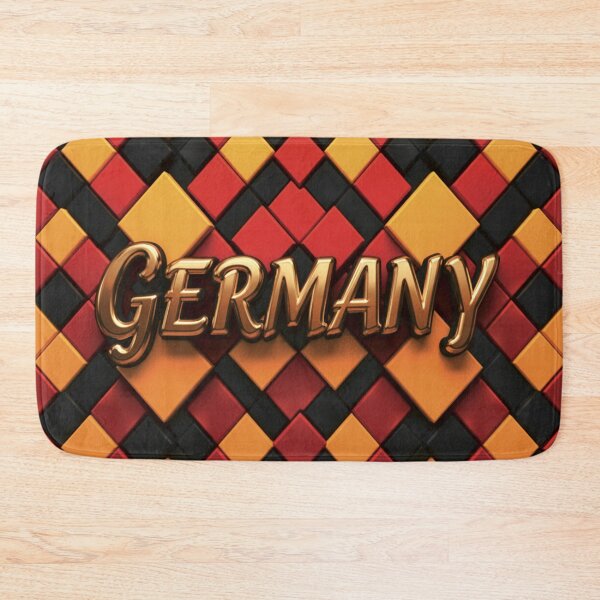 Item preview, Germany diamond jersey in red, yellow, and black designed and sold by Kimenta Fashion.