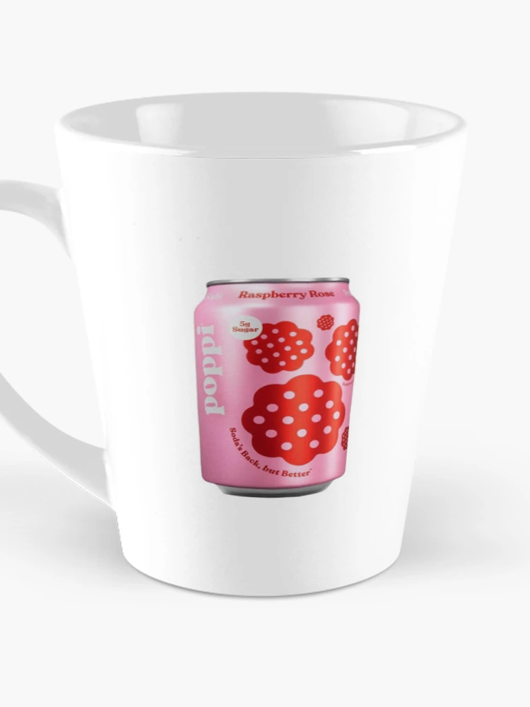 Thumbnail 3 of 4, Coffee Mug, Poppi Raspberry Rose Sticker designed and sold by Palette & Hue.