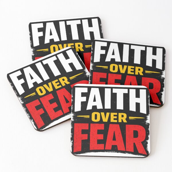 Item preview, FAITH OVER FEAR designed and sold by Divine-Living.