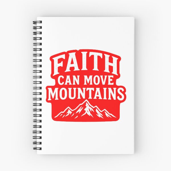 Item preview, Matthew 17:20 Faith Can Move Mountains designed and sold by plushism.