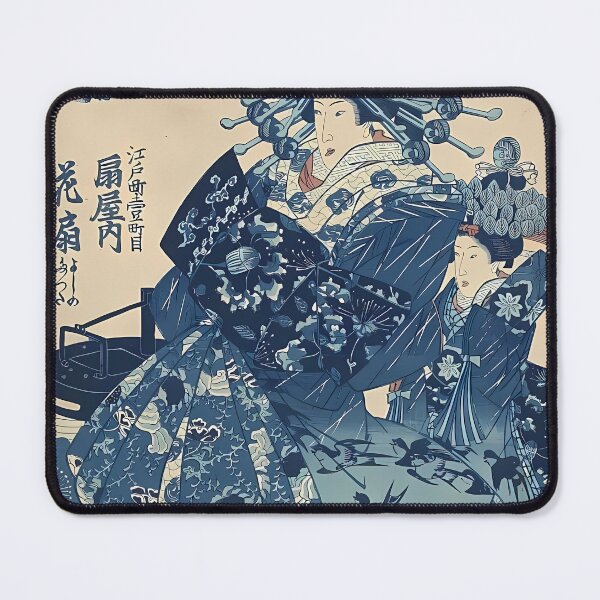 Item preview, Elegant Geisha With Flowers | Japanese Art designed and sold by GammaRay.