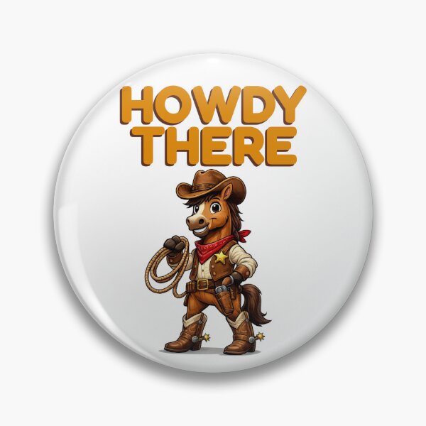 Item preview, Howdy There designed and sold by Giddy Bear Gifts.