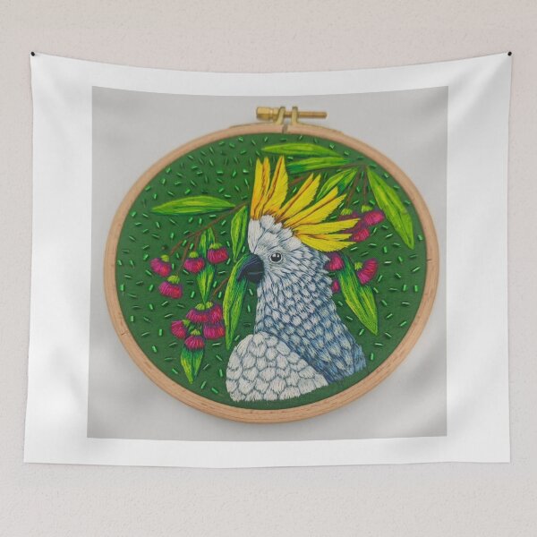 Item preview, Colorful Telegram cParrot Shares Tropical Joy designed and sold by lekhacitylight.