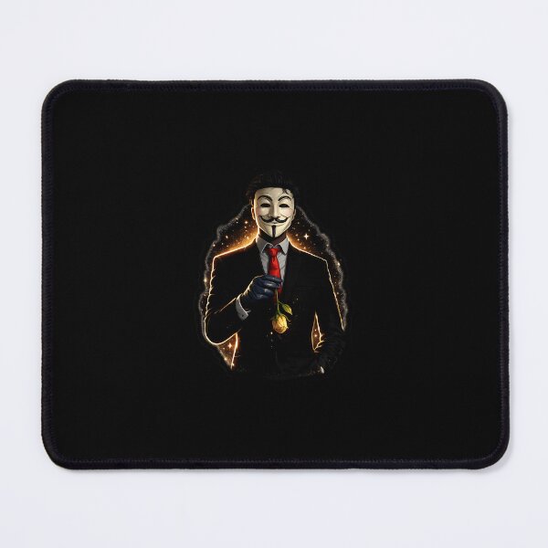 Item preview, Mysterious Masked Figure With Rose designed and sold by Kemet Aura.