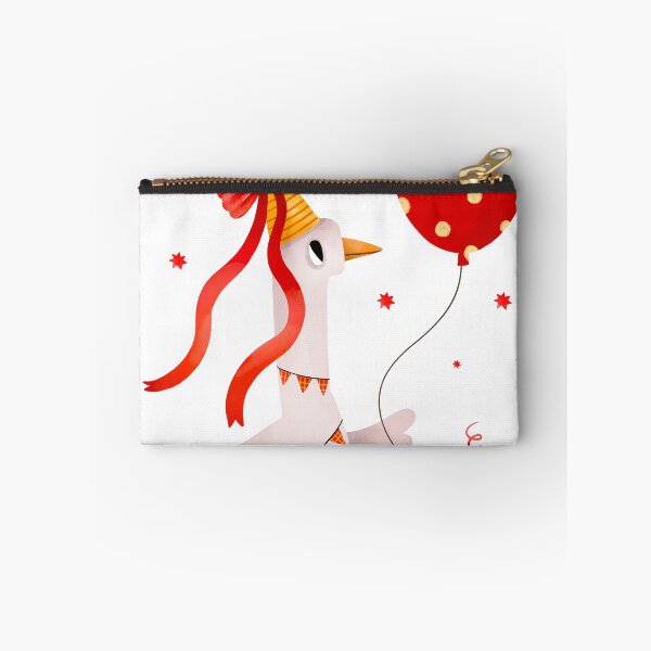 Item preview, Festive Goose with a Red Balloon designed and sold by the-myro.