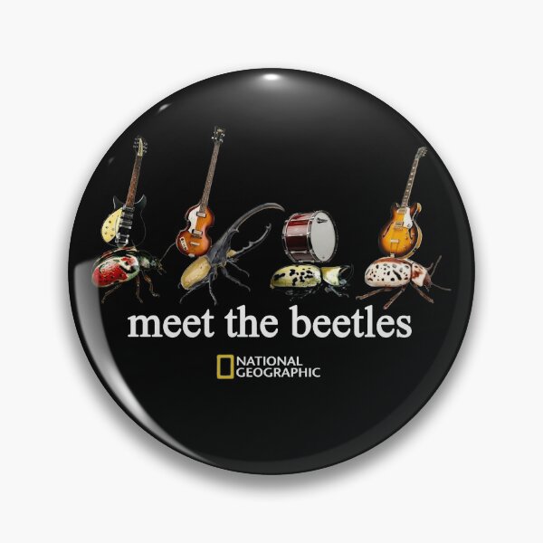 Item preview, Meet The Beetles Funny Insect Band Music Pun Classic T-Shirt designed and sold by LillyCustomTees.