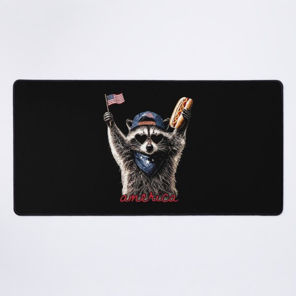 Item preview, funny 4th of july Racoon designed and sold by KillianGrantM.
