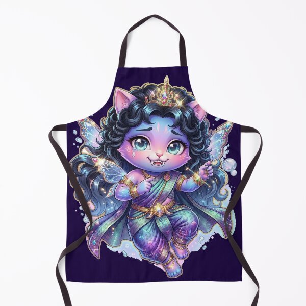 Item preview, Cute Cat Fairy Princess Fantasy Chibi Art designed and sold by ChaEmm_Studio.