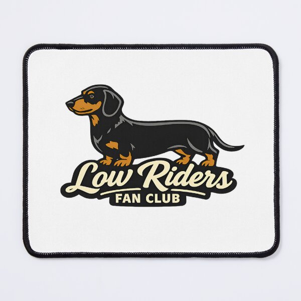 Item preview, Low Riders Fan Club Dachshund Logo designed and sold by Stenbie.
