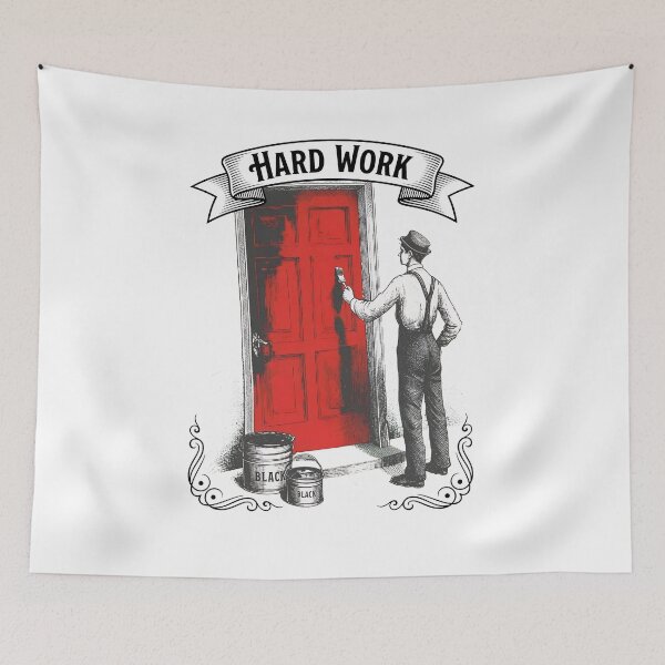 Item preview, Painter Transforming Door Vintage Style designed and sold by Nort-Surcorm.