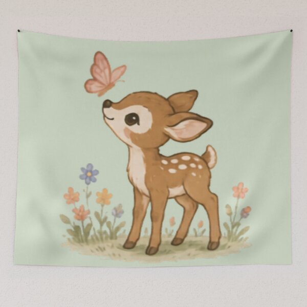 Item preview, Cute Spring Fawn designed and sold by MellowMunchkins.