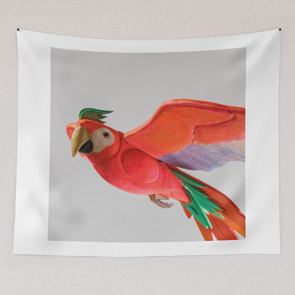 Item preview, Cheerful Pumas Unam dParrot Displays Vibrant Personality designed and sold by lekhacitylight.