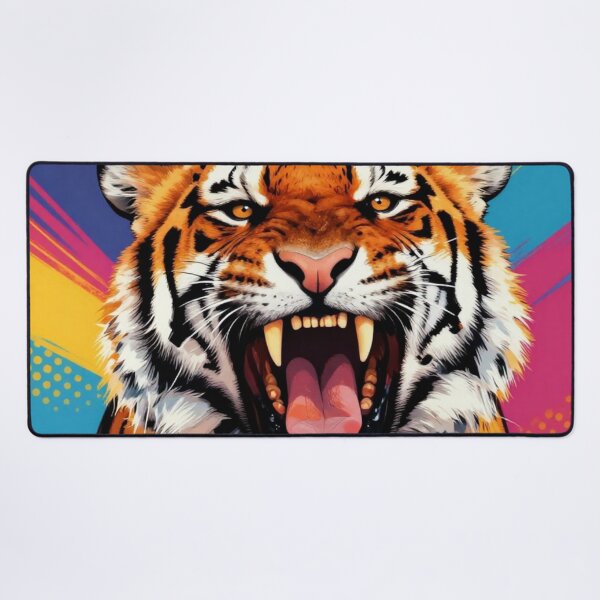 Item preview, Tiger Pop Art Roar designed and sold by RandomWalker.