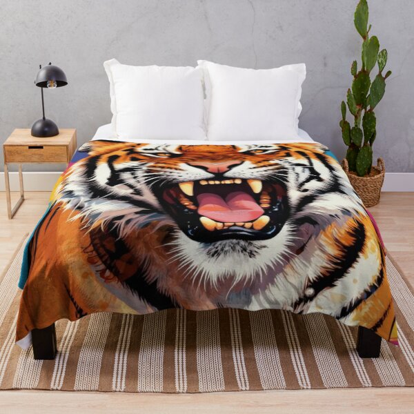 Item preview, Tiger Pop Art Roar designed and sold by RandomWalker.