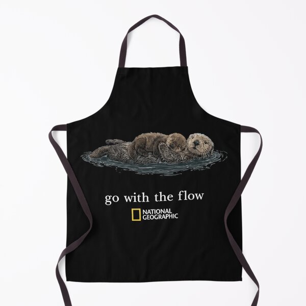 Item preview, Otter Go With The Flow Cute Ocean Wildlife Classic T-Shirt designed and sold by LillyCustomTees.