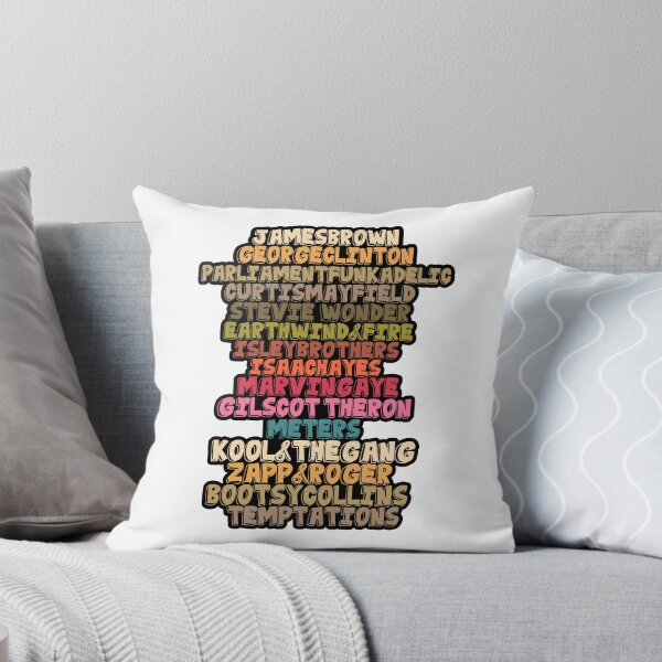 Item preview, Funk Music Legends Colorful Typography Design designed and sold by hilaryqvmargie.
