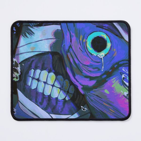 Item preview, Neon Fish Skull designed and sold by AlonaHandrys.