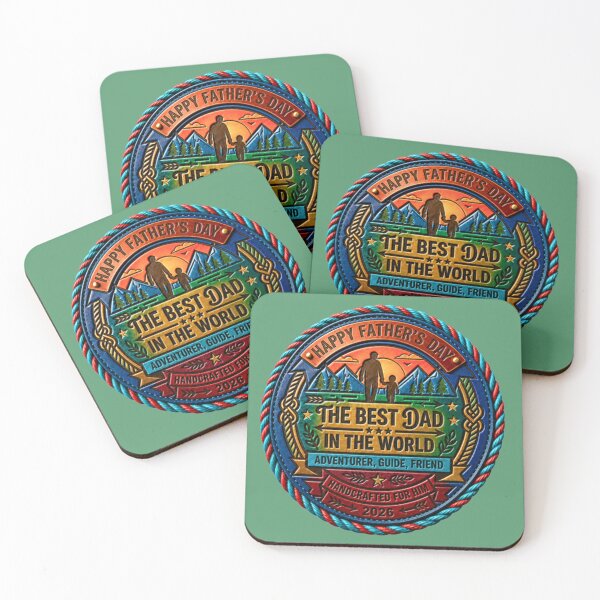 Item preview, Best Dad in the World - Father's Day Adventure  designed and sold by TheDailyCross1.