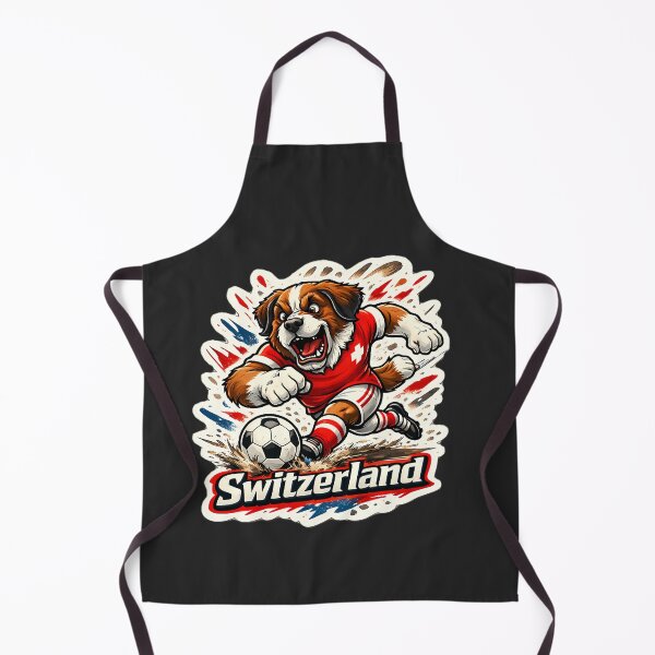 Item preview, Switzerland Football St. Bernard Mascot designed and sold by Ambroa Stuff.