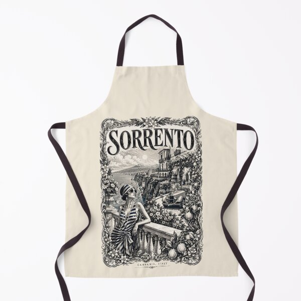 Item preview, Sorrento, Campania, Italy [Wood Engraving] designed and sold by elektronen.