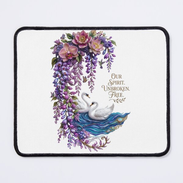 Item preview, Swan Spirit Unbroken Free Nature designed and sold by Sovereign Supply Co..