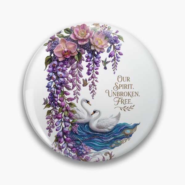Item preview, Swan Spirit Unbroken Free Nature designed and sold by Sovereign Supply Co..