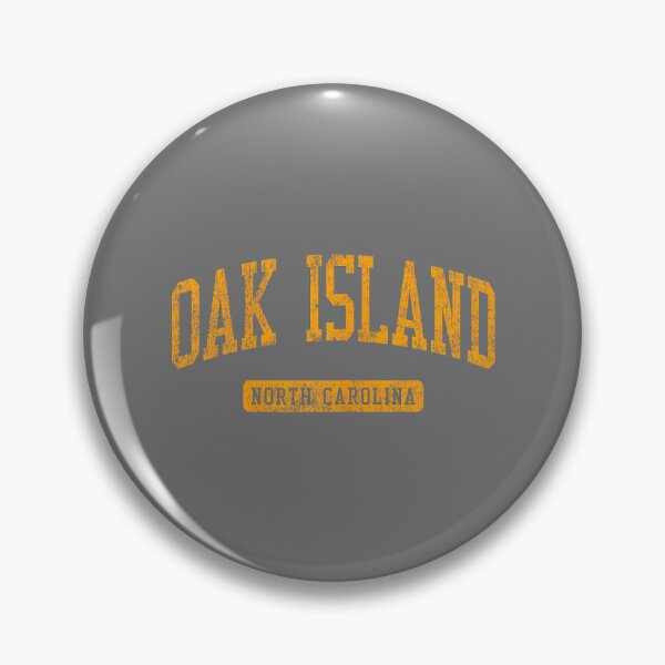 Item preview, Oak Island NC Vintage Athletic Sports Design JG3 designed and sold by KristineLi.