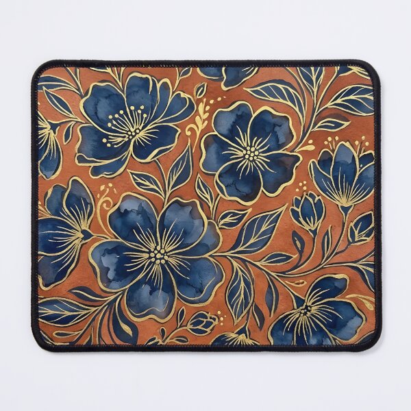 Item preview, Navy Floral  designed and sold by GraphicsClub.