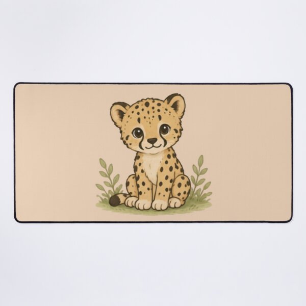 Item preview, Cute Cheetah Cub designed and sold by MellowMunchkins.
