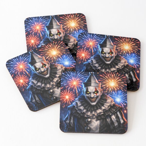 Item preview, 4th of July with Scary Clown  designed and sold by Resilient Roots Customs Oakland.