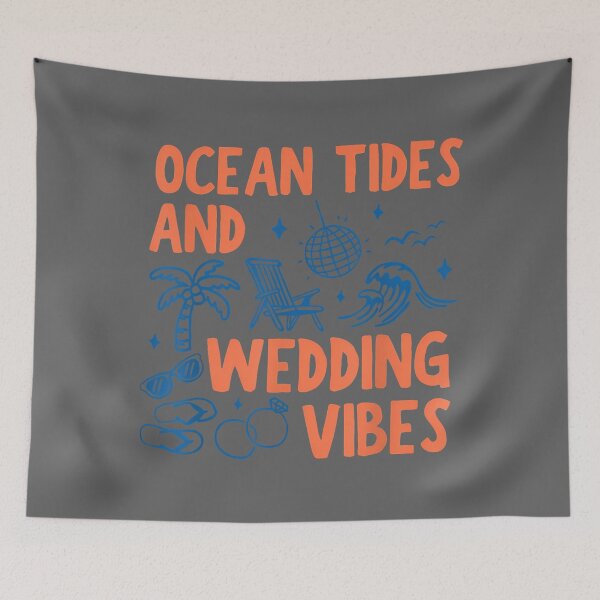 Item preview, Ocean and Wedding Vibes Vintage Bachelorette Summer Beach designed and sold by KristineLi.
