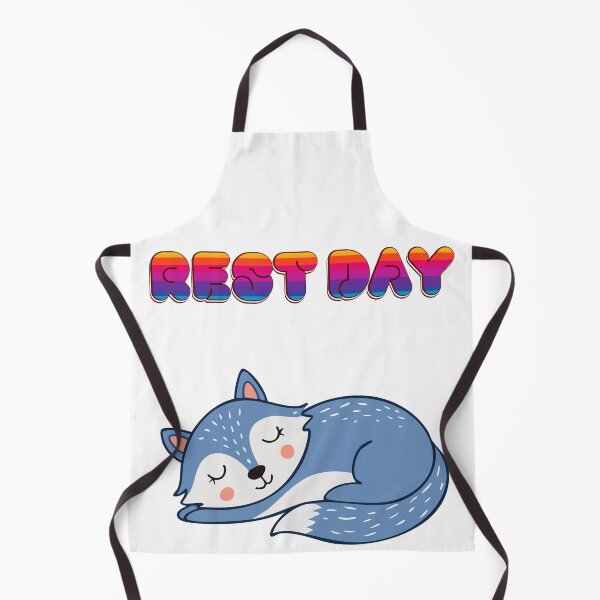 Item preview, Cute Sleeping Fox Rest Day Fitness Graphic designed and sold by GraphixByHub.