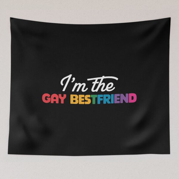 Item preview, I'm the Gay Bestfriend Rainbow LGBT Pride designed and sold by sailorjessiArt.