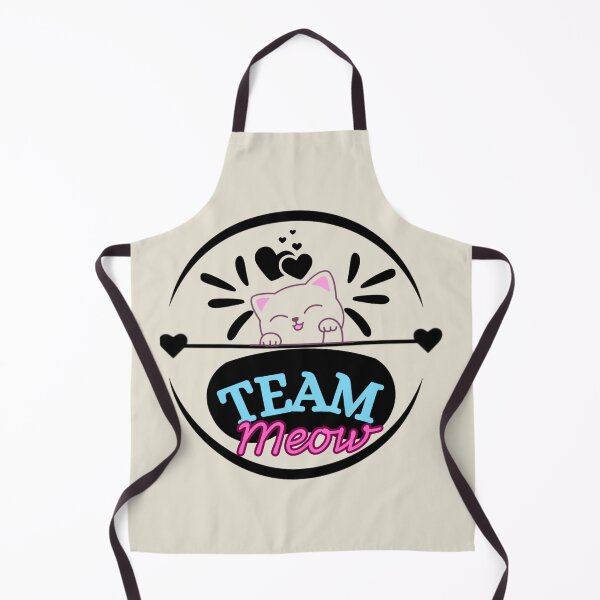Item preview, Team Meow Neon Cat Logo – Cute Kawaii Cat Aesthetic Design designed and sold by IMuDesigner.