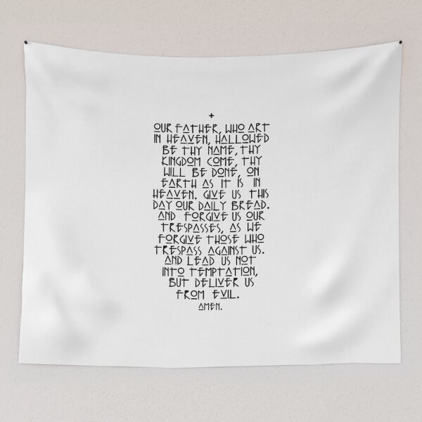 Item preview, OUR FATHER, WHO ART IN HEAVEN, HALLOWED BE THY NAME. designed and sold by bandarartisan.