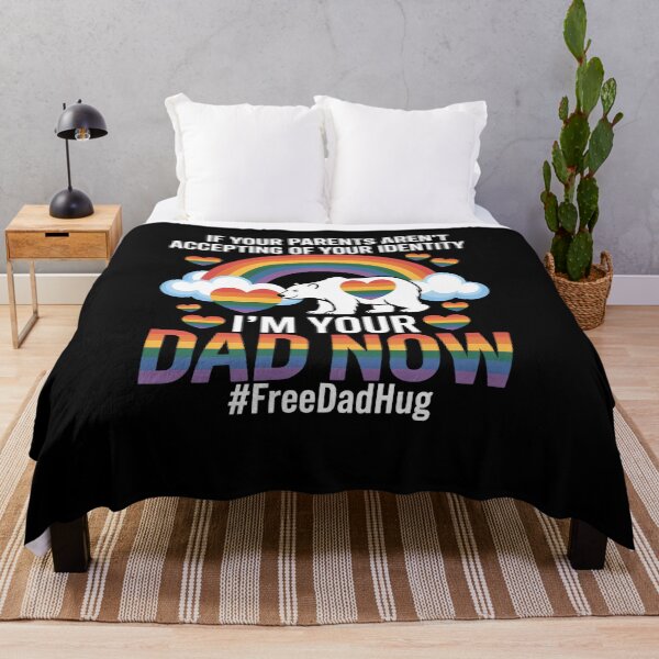 Item preview, I'm Your Dad Now Free Dad Hug LGBT Supporter LGBT Bear Lover designed and sold by sailorjessiArt.