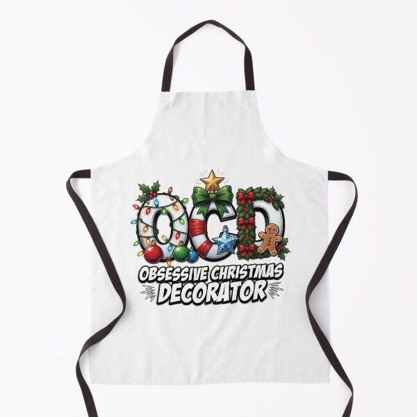 Item preview, Obsessive Christmas Decorator OCD Funny Holiday Design designed and sold by TshirtsOnline-.