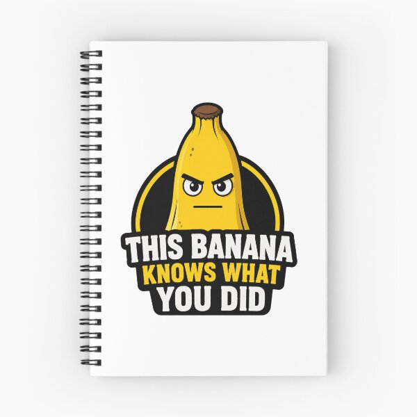 Item preview, This Banana Knows What You Did Funny Banana Humor designed and sold by MonkiFlipp.