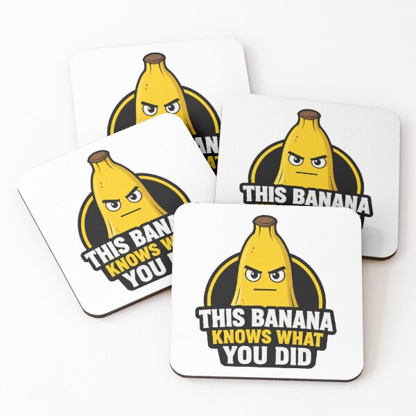 Item preview, This Banana Knows What You Did Funny Banana Humor designed and sold by MonkiFlipp.