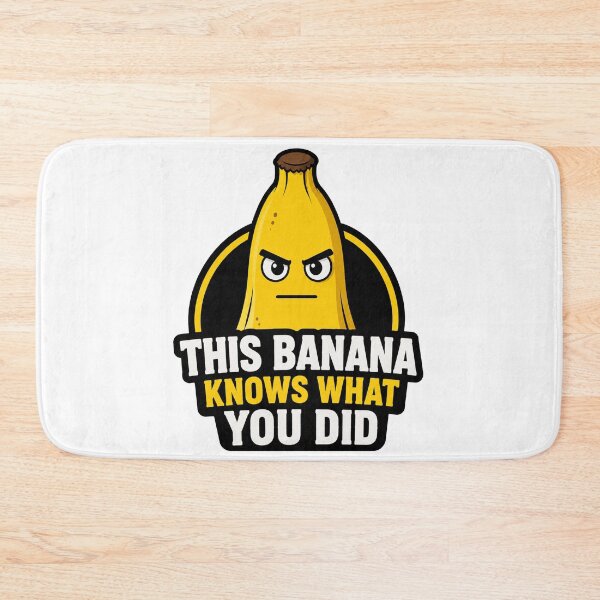 Item preview, This Banana Knows What You Did Funny Banana Humor designed and sold by MonkiFlipp.