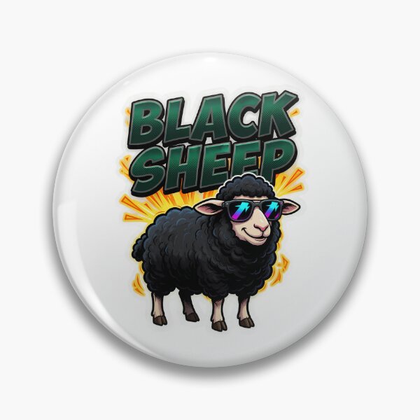 Item preview, Cool Black Sheep Sunglasses Rebel Design designed and sold by TshirtsOnline-.