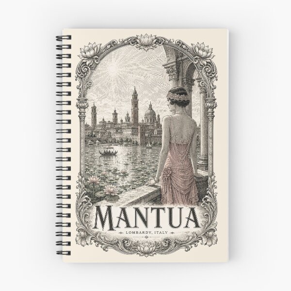 Item preview, Mantua, Lombardy, Italy [Wood Engraving] designed and sold by elektronen.