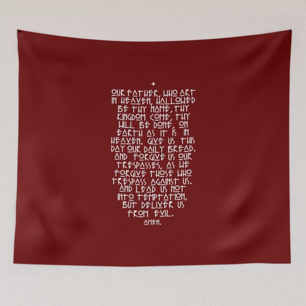 Item preview, OUR FATHER, WHO ART IN HEAVEN, HALLOWED BE THY NAME. designed and sold by bandarartisan.