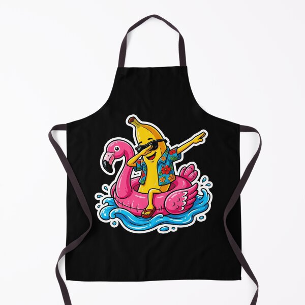 Item preview, Funny Dabbing Banana On Flamingo Float Tropical Summer Girls designed and sold by Littermin.