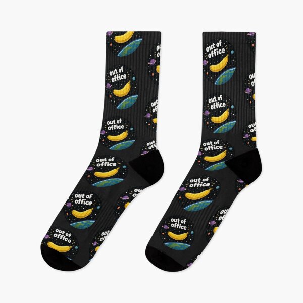 Item preview, Out Of Office Funny Banana Space Design designed and sold by MonkiFlipp.