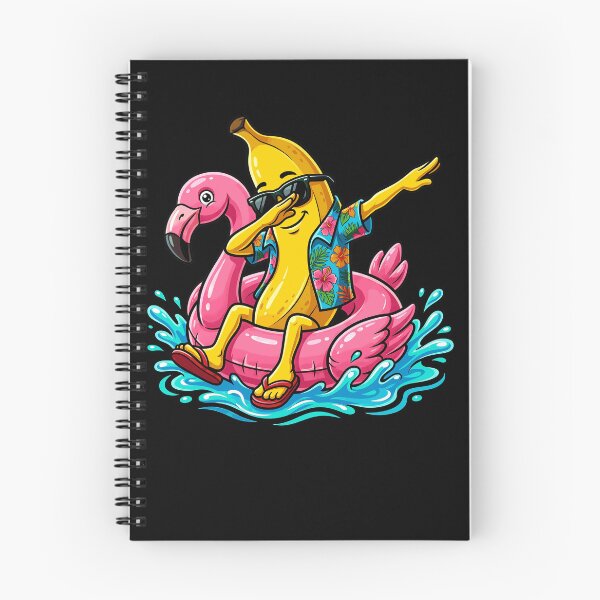 Item preview, Funny Dabbing Banana On Flamingo Float Tropical Summer Girls designed and sold by Littermin.