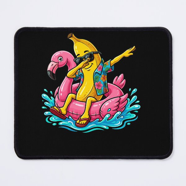 Item preview, Funny Dabbing Banana On Flamingo Float Tropical Summer Girls designed and sold by Littermin.