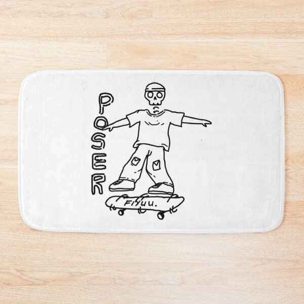 Item preview, Midnight Ride Lonely Skater Line Art designed and sold by fiyuuart.